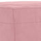 Voetenbank 70x55x41 cm fluweel roze