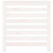 Radiatorombouw 79,5x19x84 cm massief grenenhout wit