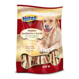 HILTON Soft duck sandwich - traktatie voor hond - 100g