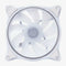 Box ventilator Hiditec VGCH10009 ARGB Wit Ø 12 cm