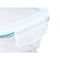 Lunchbox Transparant Siliconen Borosilicaatglas 1,5 L 24,5 x 7,6 x 19 cm (12 Stuks)