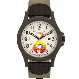 Horloge Uniseks Timex Snoopy Beagle Scout (Ø 40 mm)