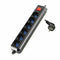 Stopcontactenstrip 6 Tomas met Interruptor Ewent Schuko (1,5 m)
