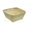 Mand Versa Zeealgen Vierkant 20 x 10 x 20 cm Geel