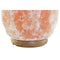 Bureaulamp DKD Home Decor Roze Zout Acacia 220 V 16 x 16 x 25 cm