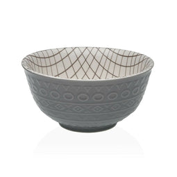 Aperitiefschaaltje Versa Grijs Keramisch Porselein 16 x 7,7 x 16 cm