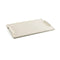 Snackdienblad Quid Mineral Gres Beige Keramisch 30 x 18 cm (6 Stuks)