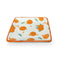Serveerschaal Versa Oranje Keramisch Porselein Vierkant 11,3 x 1,9 x 11,3 cm