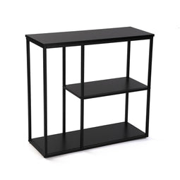 Console Versa Zwart Metaal 30 x 76 x 135 cm