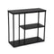 Console Versa Zwart Metaal 30 x 76 x 135 cm