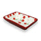 Serveerschaal Versa Keramisch Porselein Kersen 9,3 x 2,5 x 7,3 cm