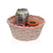 Mand Versa Zeealgen Cirkelvormig 10 cm Roze