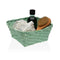 Mand Versa Zeealgen Vierkant 20 x 10 x 20 cm Groen
