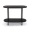 Console Versa Zwart Metaal 40 x 70 x 90 cm