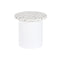 Bijzettafel Home ESPRIT Wit Hout MDF Terrazzo 40 x 40 x 37,5 cm