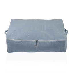 Opbergdoos Versa Corduroy 50 x 20 x 70 cm Blauw