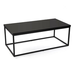 Hoofdtafel Versa Zwart Metaal 60 x 45 x 120 cm