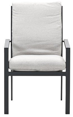 Garden Impressions - Sergio dining fauteuil carbon black/desert sand