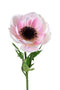 Louis Maes - Anemoonsteel l45 cm roze kunstbloem zijde nepbloem