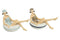 Decostar - Dame Kristy kunststof 17x9.5x10.5 cm veelkleurig a2 1 stuk