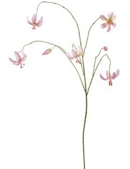 Jasaco - Martagon lily 100 cm pink kunstbloem zijde nepbloem