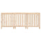 Radiatorombouw 210x21x85 cm massief grenenhout