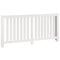 Radiatorombouw 169x19x84 cm massief grenenhout wit