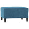 Voetenbank 70x55x41 cm fluweel blauw