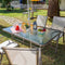 Eettafel Clasic Kristal Ijzer 150 x 90 x 72 cm