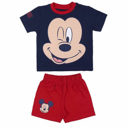 Pyjama Kinderen Mickey Mouse Rood Maat 4 Jaar