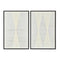 Canvas Home ESPRIT Modern 60 x 3 x 90 cm (2 Stuks)