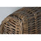Leunstoel Home ESPRIT Natuurlijk Donkerbruin 100 x 85 x 68 cm