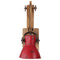 Wandlamp 25 W E27 96x15x20 cm verweerd rood