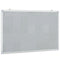 Whiteboard magnetisch 100x60x1,7 cm aluminium