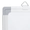 Whiteboard magnetisch inklapbaar 180x100x1,7 cm aluminium