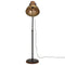 Vloerlamp 25 W E27 30x30x100-150 cm antiek messingkleurig