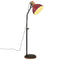 Vloerlamp 25 W E27 30x30x100-150 cm verweerd rood
