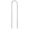 Grondharingen 50 st U-vormig 15x3,5 cm gegalvaniseerd staal