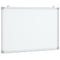 Whiteboard magnetisch 40x30x1,7 cm aluminium