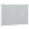 Whiteboard magnetisch 80x60x1,7 cm aluminium