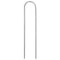 Grondharingen 25 st U-vormig 15x3,5 cm gegalvaniseerd staal