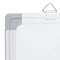 Whiteboard magnetisch 60x30x1,7 cm aluminium
