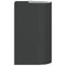 Buitenwandlampen 2 st gegoten aluminium zwart