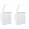 Buitenwandlampen 2 st LED gegoten aluminium wit