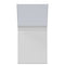 Buitenwandlampen 2 st LED gegoten aluminium wit