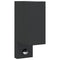 Buitenwandlamp met sensor gegoten aluminium zwart