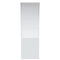 Buitenwandlampen 2 st LED gegoten aluminium wit