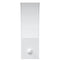 Buitenwandlampen 2 st LED met sensors gegoten aluminium wit