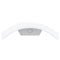 Buitenwandlampen 2 st LED met sensors gegoten aluminium wit