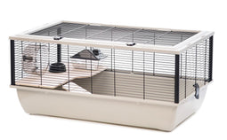 INTER-ZOO Bob + Wood beige - kooi voor een hamster